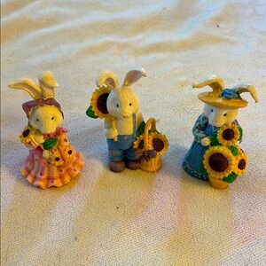 Windsor Collection Bunny Collectibles- Vintage from 90’s. New in boxes